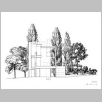 Richard Meier, Giovannitti House (1979-1983), section on architecture-history.org.jpg
